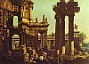 Bellotto, Bernardo dit Bellotti (1721-1780) - Ruines d'un temple.JPG